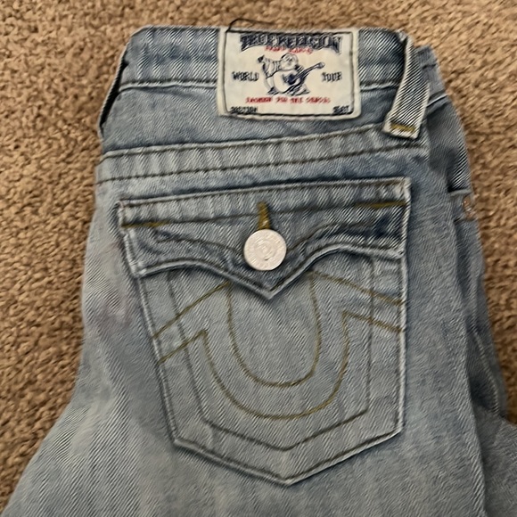 Boys light blue true religion jeans size 12 - Picture 2 of 3